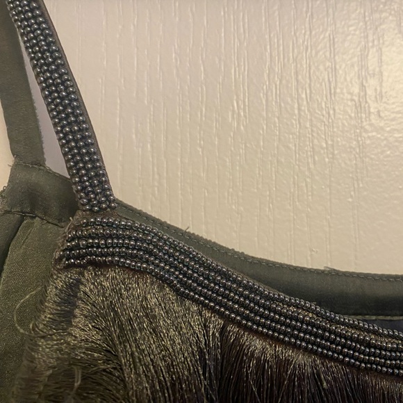 Anthropologie- Pankaj and Nidhi fringed mini dress - Picture 2 of 6